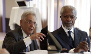 Fernando Henrique Cardoso  y Kofi Annan